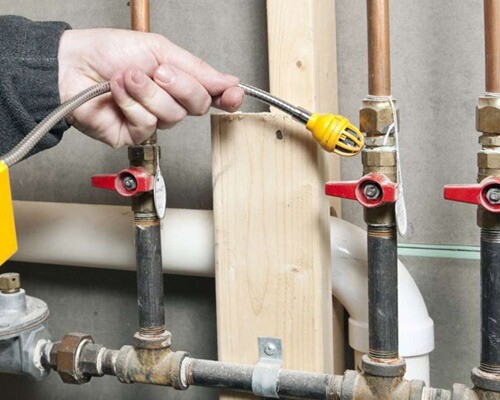 Riparazione perdite gas